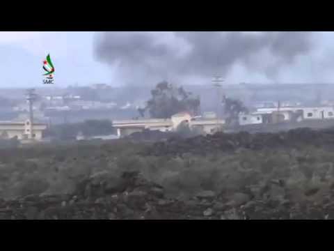 رصد لاستهداف تجمعات قوات النظام في محيط التلول الحمر في ريف القنيطرة من قبل لواء الشهيد أحمد العمر