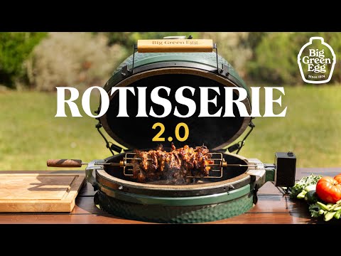 Rotisserie 2.0 for the Big Green Egg