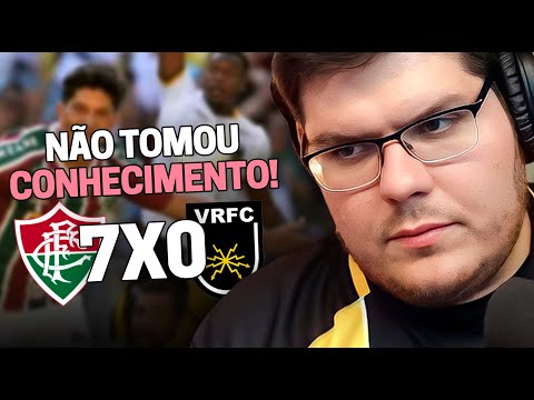 CASIMIRO REAGE: FLUMINENSE 7 X 0 VOLTA REDONDA PELO CARIOCA 2022 | Cortes do Casimito