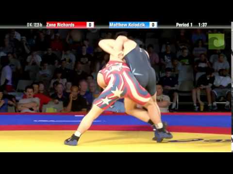 Men 60 KG / 132.25 lbs - Zane Richards vs. Matthew Kolodzik