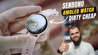 The cheapest Amoled smartwatch in the world I Senbono HK89 Watch Unboxing I Review I Under $30