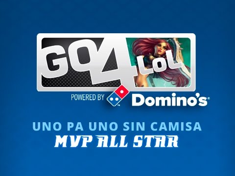 Uno pa uno sin camisa - #DominosMVP All Star - Español