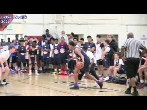 LaTrell Neville 2021 Pangos Jr All American Camp