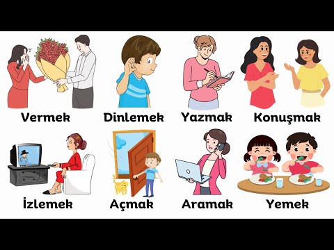 Verbs : The most important Turkish verbs | Learning Turkish