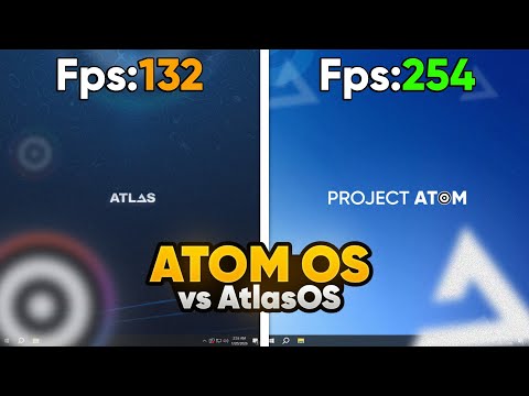 AtlasOS vs AtomOS - The BEST windows build for Gaming? (+ Benchmarks)