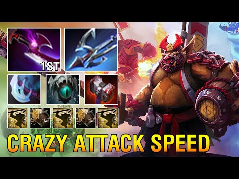 Broken Attack Speed [Brewmaster] Right Click Build Crazy Damage Hit Like A Truck Dota2 7.34b