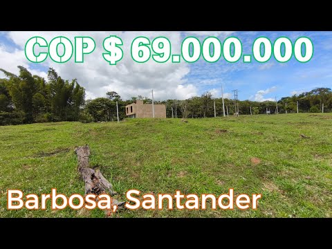 ¡Oportunidad ÚNICA! Se Vende Lote en Barbosa, Santander 🏞️🔥