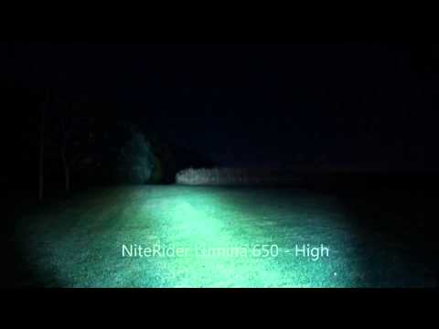 CygoLite Expilion 600 vs NiteRider Lumina 650 vs Truck Headlights