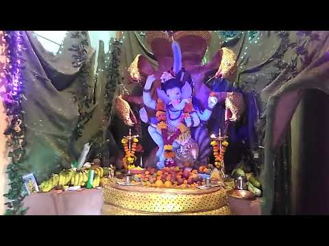 Roshan Naik Home Ganpati Decoration Video