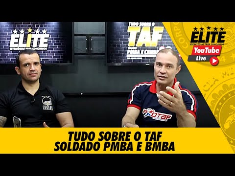 TUDO SOBRE O TAF CONCURSO SOLDADO PMBA E CBMBA