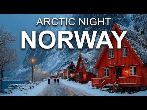 Lofoten Islands, Norway – Life Above the Arctic Circle (Polar Night & Northern Lights | 4K Video)