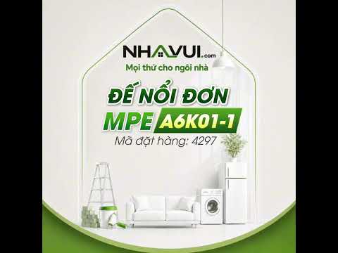 Đế nổi đơn MPE A6K01-1 dùng cho dòng A60, A70 loại mỏng 28mm