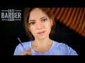 Cozy Barber ASMR Haircut Shave Head Massage ️ Mic Scratching Sounds