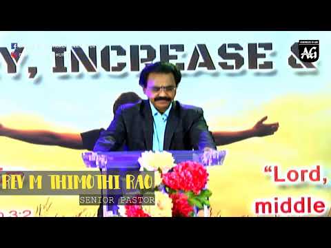 Sunday Service live 19.4.2020 | Shekinah AG Church | Rev M Thimothi Rao
