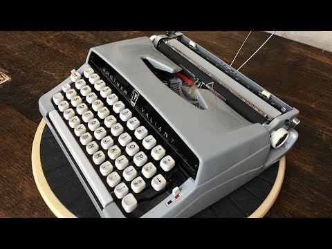 TypewriterMinutes - Typewriter Review: 1963 Brother Valiant