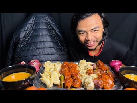 Secret Guest And Momo Mukbang | Prafulla Lama