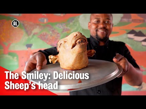 Dinner time! Sheep's head from South Africa | METROPOLIS