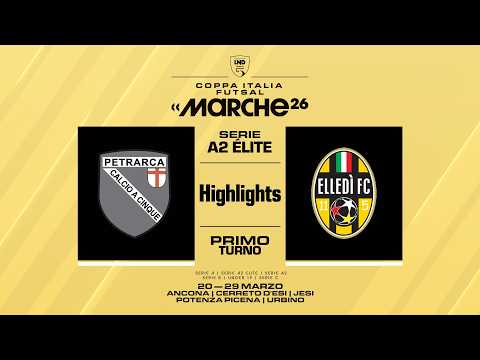 Vinumitaly Petrarca-Elledì FC 5-2 | Highlights | Coppa Italia Serie A2 Elite 25/26 | 1st round
