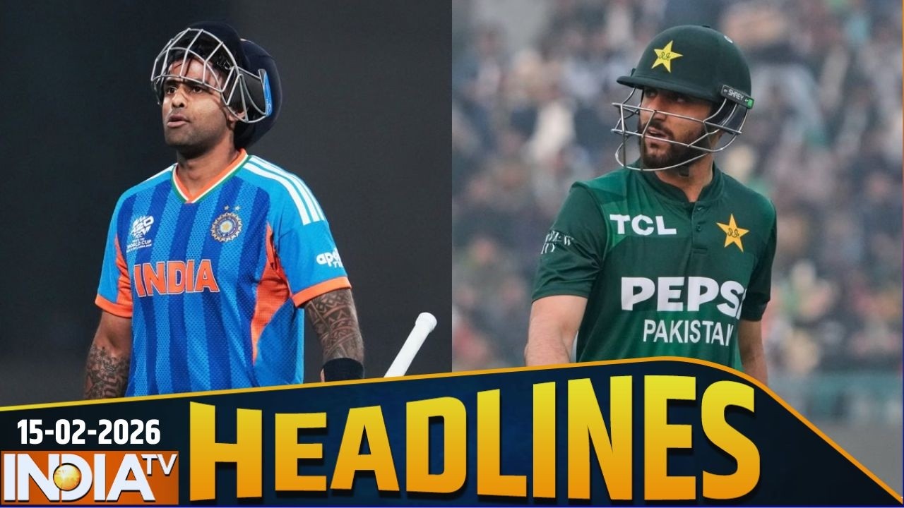 6PM Headlines: टी-20 का घमासान, आज फिर हारेगा पाकिस्तान ! | T20 World Cup | Indi