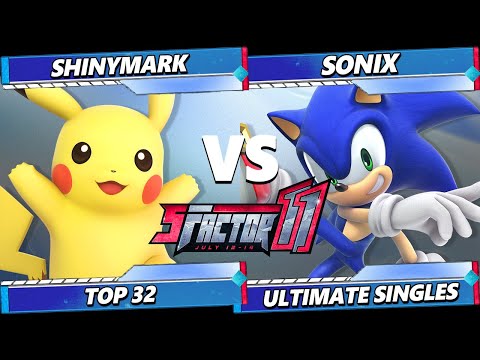 S Factor 11 - ShinyMark (Pikachu) Vs. Sonix (Sonic) Smash Ultimate - SSBU