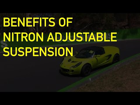 The benefits of Nitron Adjustable Suspension Upgrades for Elise or Exige