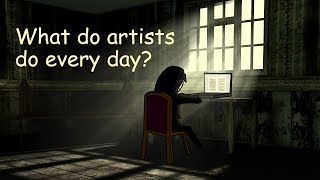 Casually Explained: What Do Artists Do Every Day?