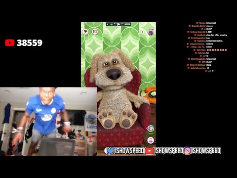 Ben Makes IShowSpeed Dive Into His Setup 😂