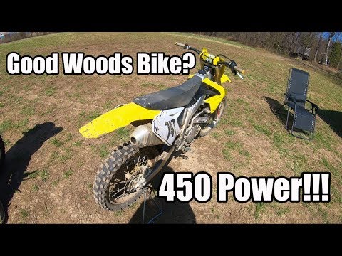 First time riding a Suzuki RMZ450