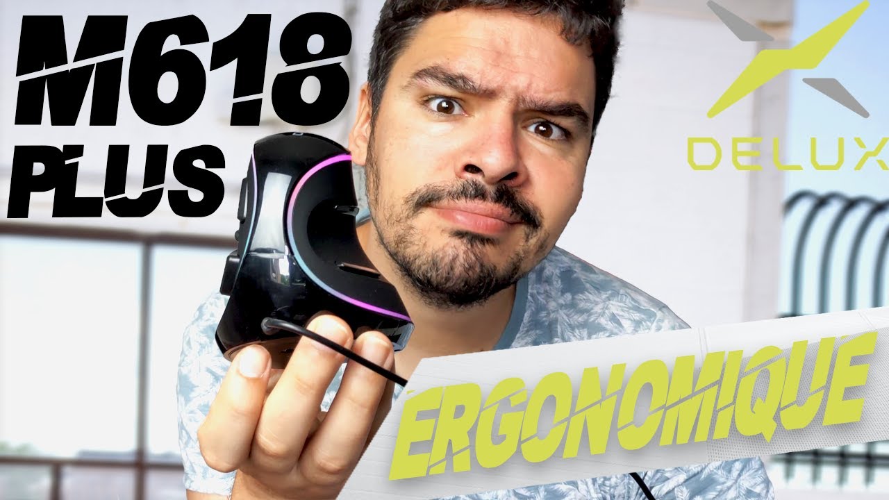 M618 PLUS -Une souris ergonomique gamer ! M618 PLUS -Une souris ergonomique gamer !