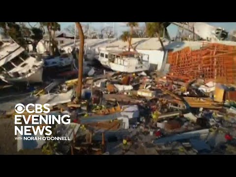 Survivors cope with destruction on Sanibel Island