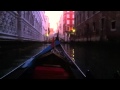 Gondolier singing in Venice