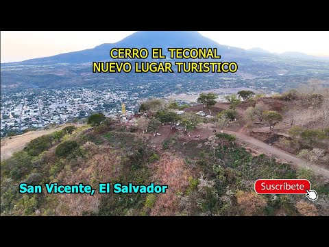 Nuevo Lugar Turístico En San Vicente, Cerro El Teconal, Entramos Por Apastepeque, El Salvador. 