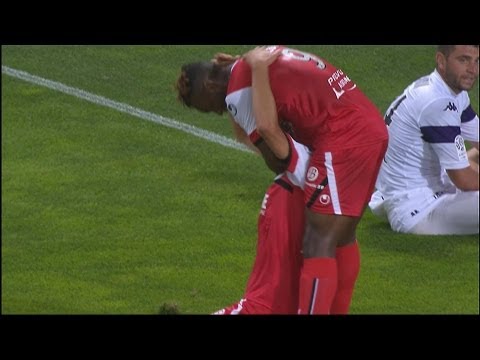 Goal Grégory PUJOL (90' +3) - Valenciennes FC - Toulouse FC (3-0) - 2013/2014