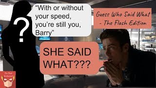 Guess Who Said What? - The Flash Edition