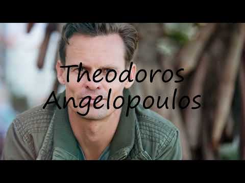 How to pronounce Theodoros Angelopoulos in English?