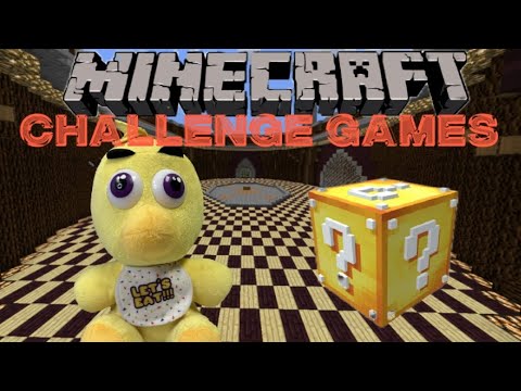 Minecraft: TOY CHICA CHALLENGE GAMES - Lucky Block Mod - Modded Mini-Game