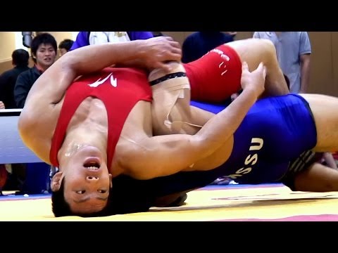 Greco-Roman Wrestling 84kg Match - NSSU vs Meiji University