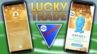 *BEST GREAT LEAGUE POKEMON* to LUCKY TRADE in POKEMON GO #shorts
