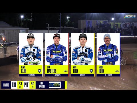 Heat 10 | Oxford vs Poole | Championship | OXFORD SPEEDWAY TV 2025