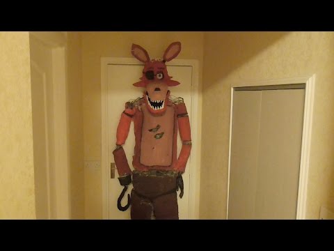 FNAF Foxy - Real Life Size Model Video