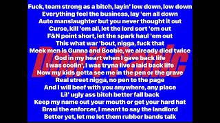 Kevin Gates - Don’t Panic (Lyrics Video)