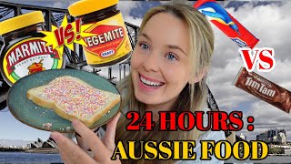 I ate an AUSTRALIAN DIET for 24 HOURS!
