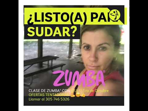 Atención Hialeah. Zumba.Zuly