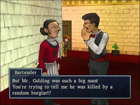 78 Dragon Quest 8 Cut-scene - Eavesdropping in Baccarat