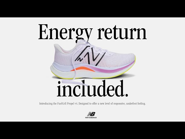 Vídeo relacionado con New Balance Fuel Cell Propel V4 Permafrost, Zapatillas para Correr Hombre, Negro/NB Borgoña, 42 EU Ancho