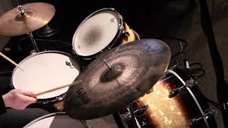 Video thumbnail for Steve Maxwell Vintage Drums - Sabian 21" Vault Crossover Ride - 2365g by Steve Maxwell Drums