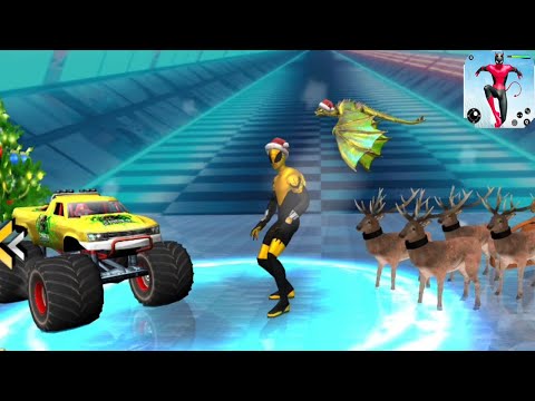 Spider Rope Hero Flying Hero City Missions - Spider Hero Vs Robot | Android GamePlay