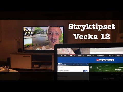 Trespekt Stryktipset Vecka 12 "Ovanlig vecka"