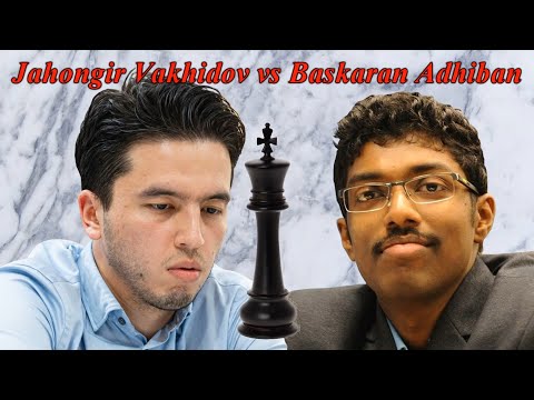 SCACCHI 546 - Vakhidov vs Adhiban - Sfida Olimpionica - [A22] 2022