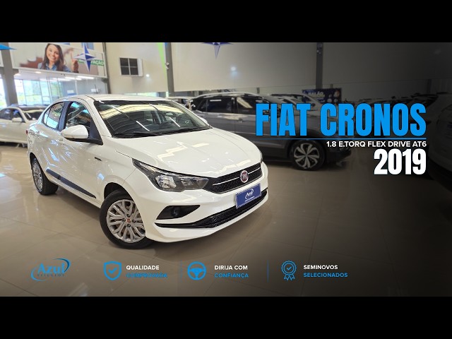 Vídeo FIAT CRONOS 1.8 E.TORQ FLEX DRIVE AT6